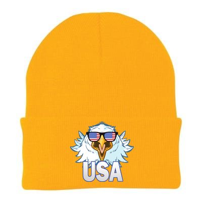 USA Eagle Knit Cap Winter Beanie