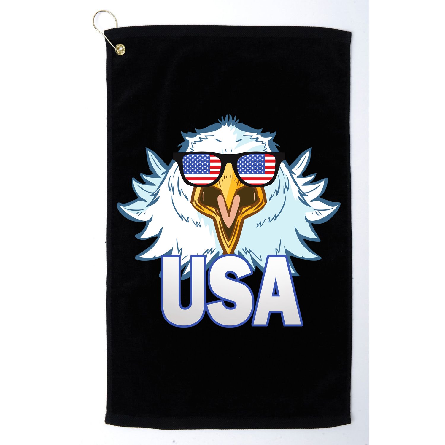 USA Eagle Golf Towel