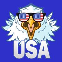 USA Eagle Tie-Dye T-Shirt
