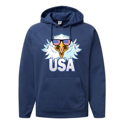 USA Eagle Performance Fleece Hoodie