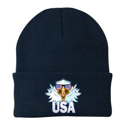 USA Eagle & Shield Knit Cap Winter Beanie