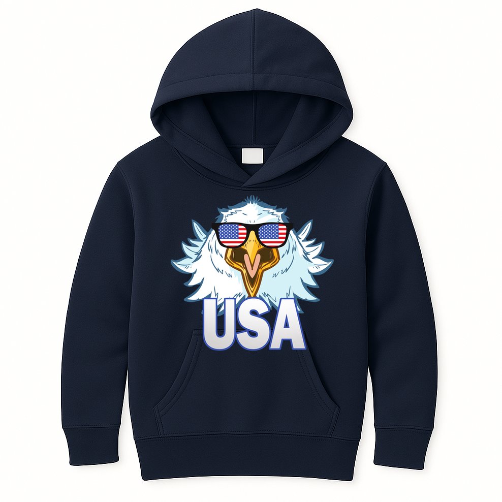 USA Eagle & Shield Kids Hoodie