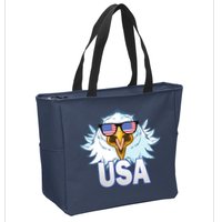 USA Eagle & Shield Zip Tote Bag
