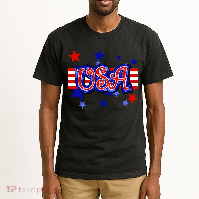 USA Festive Celebration Tall T-Shirt