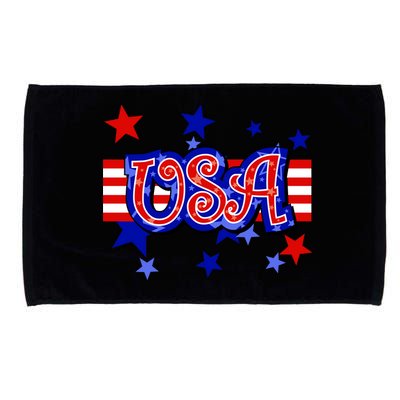 USA Festive Celebration Microfiber Hand Towel