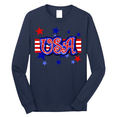 USA Festive Celebration Long Sleeve Shirt