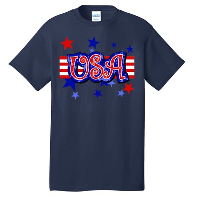 USA Festive Celebration Tall T-Shirt