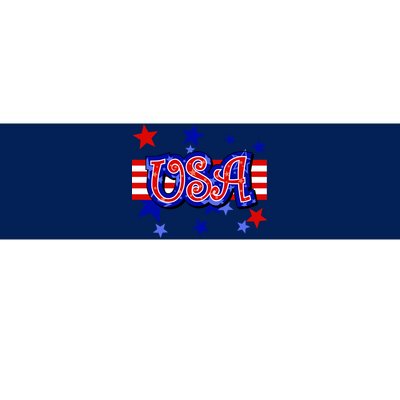 USA Festive Celebration Bumper Sticker