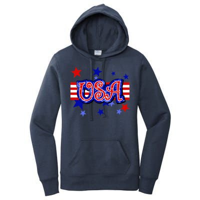 USA Festive Celebration Women's Pullover Hoodie