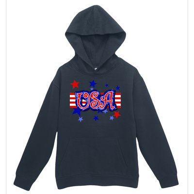 USA Festive Celebration Urban Pullover Hoodie