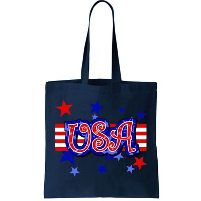 USA Festive Celebration Tote Bag