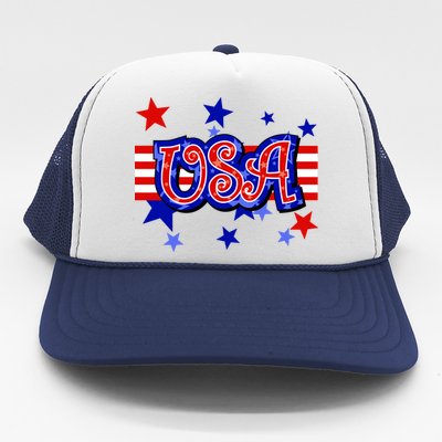 USA Festive Celebration Trucker Hat