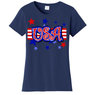 USA Festive Celebration Women's T-Shirt