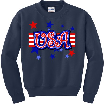 USA Festive Celebration Kids Sweatshirt