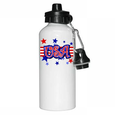 USA Festive Celebration Aluminum Water Bottle