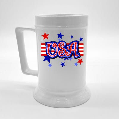 USA Festive Celebration Beer Stein