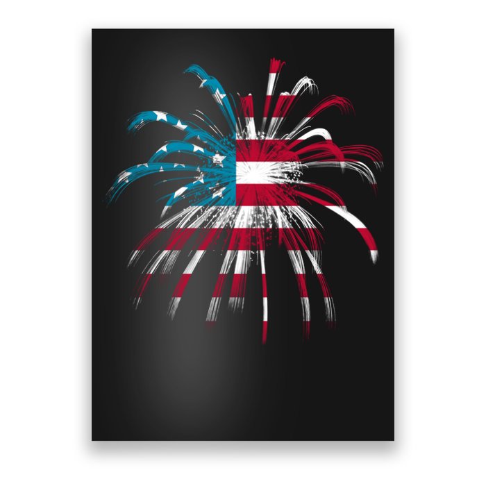 Usa Firework 4th Of July Poster