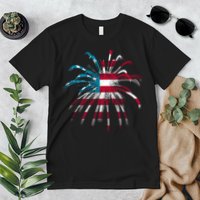 Usa Firework 4th Of July Premium T-Shirt
