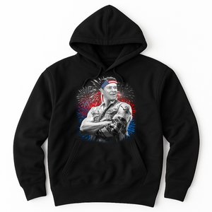 USA Fireworks Patriotic Ronald Reagan  Hoodie