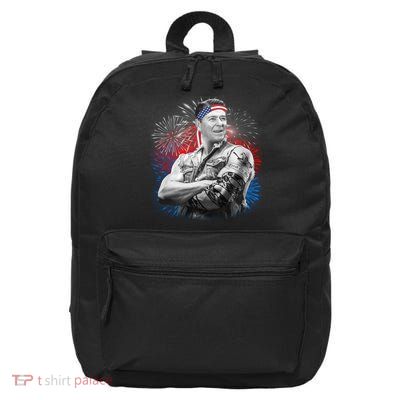 USA Fireworks Patriotic Ronald Reagan  16 in Basic Backpack