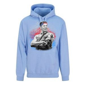 USA Fireworks Patriotic Ronald Reagan  Unisex Surf Hoodie