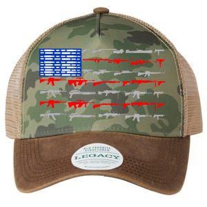 USA Flag: 2nd Amendment Gun Flag Rights Legacy Tie Dye Trucker Hat