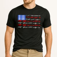 USA Flag: 2nd Amendment Gun Flag Rights Cooling Performance Crew T-Shirt