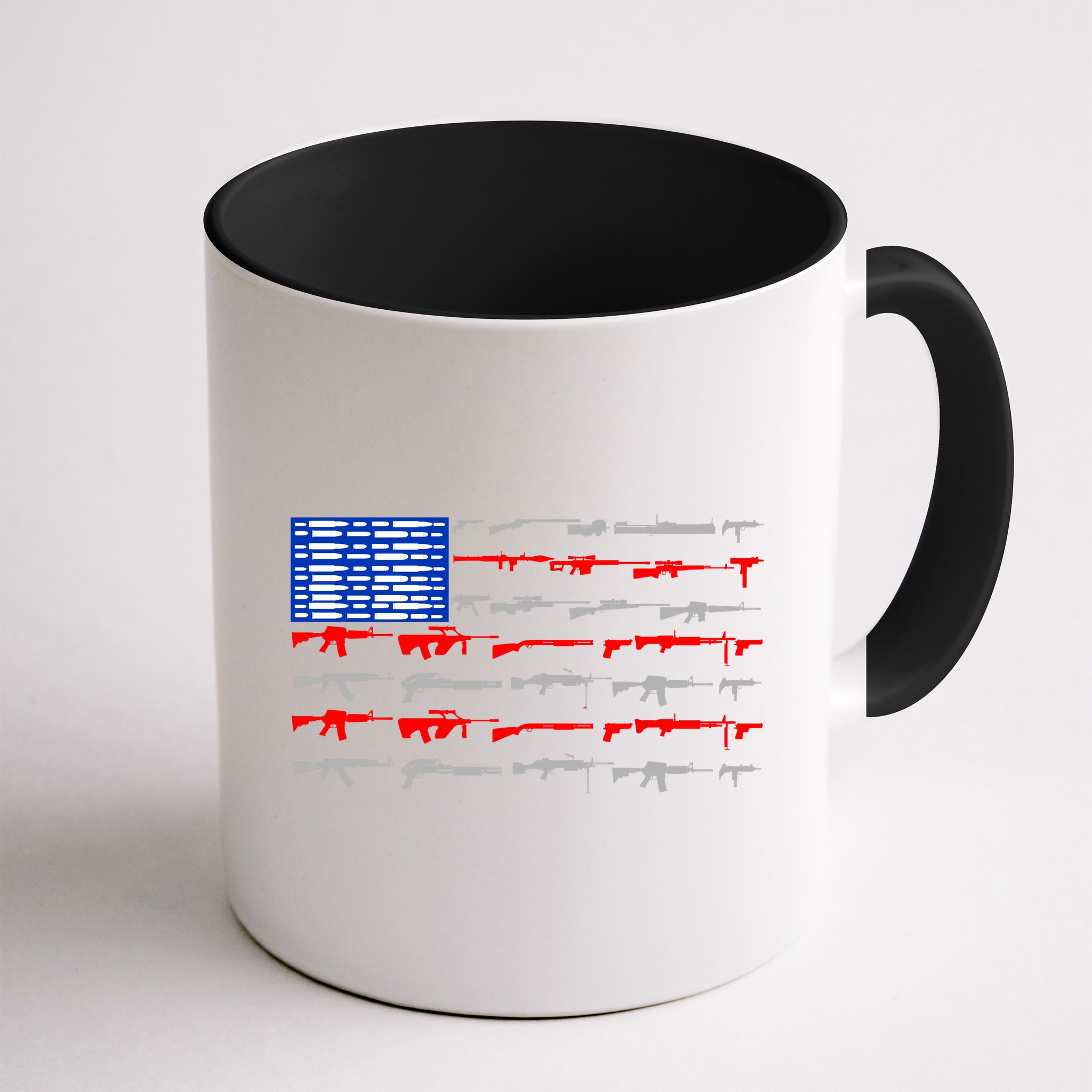 USA Flag: 2nd Amendment Gun Flag Rights Mug