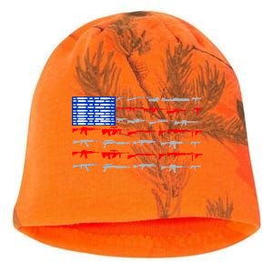 USA Flag: 2nd Amendment Gun Flag Rights Kati - Camo Knit Beanie