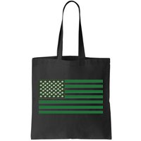 USA Flag Marijuana Cannabis Weed Styled Tote Bag