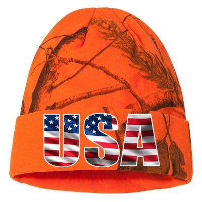 USA Flag Team Logo Kati Licensed 12" Camo Beanie