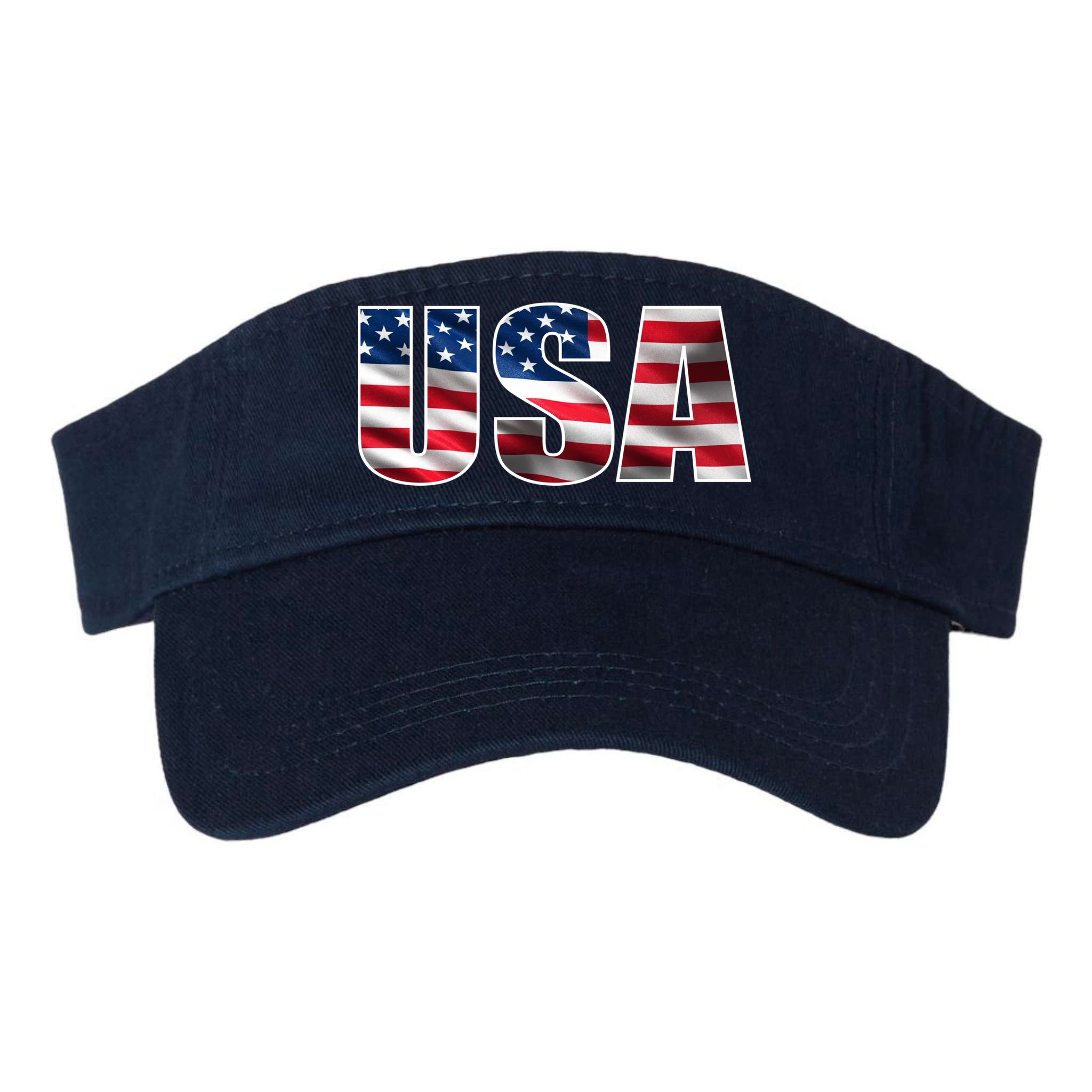 USA Flag Team Logo Visor