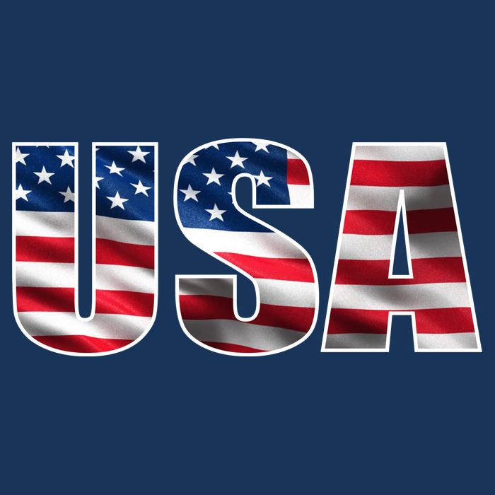 USA Flag Team Logo Visor