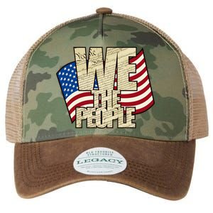 USA Flag: We The People Legacy Tie Dye Trucker Hat