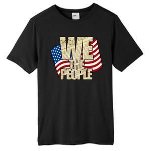 USA Flag: We The People Tall Fusion ChromaSoft Performance T-Shirt