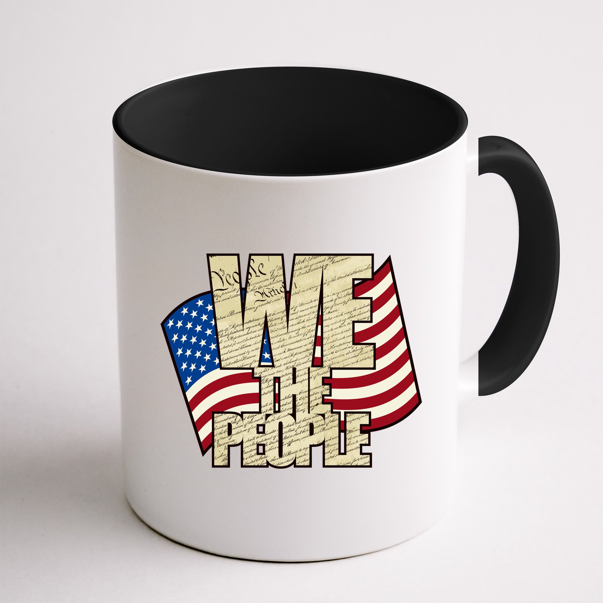 USA Flag: We The People Mug