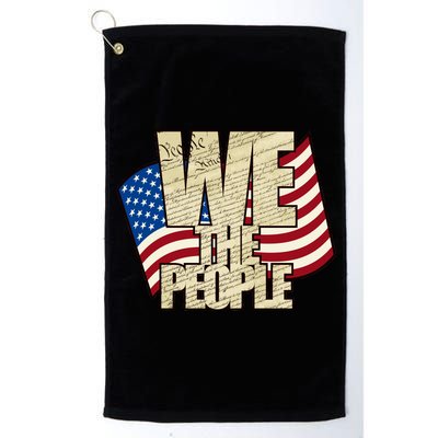 USA Flag: We The People Platinum Collection Golf Towel