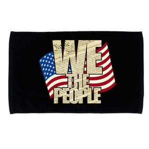 USA Flag: We The People Microfiber Hand Towel