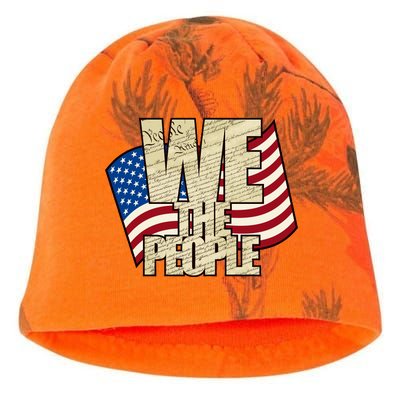 USA Flag: We The People Kati - Camo Knit Beanie