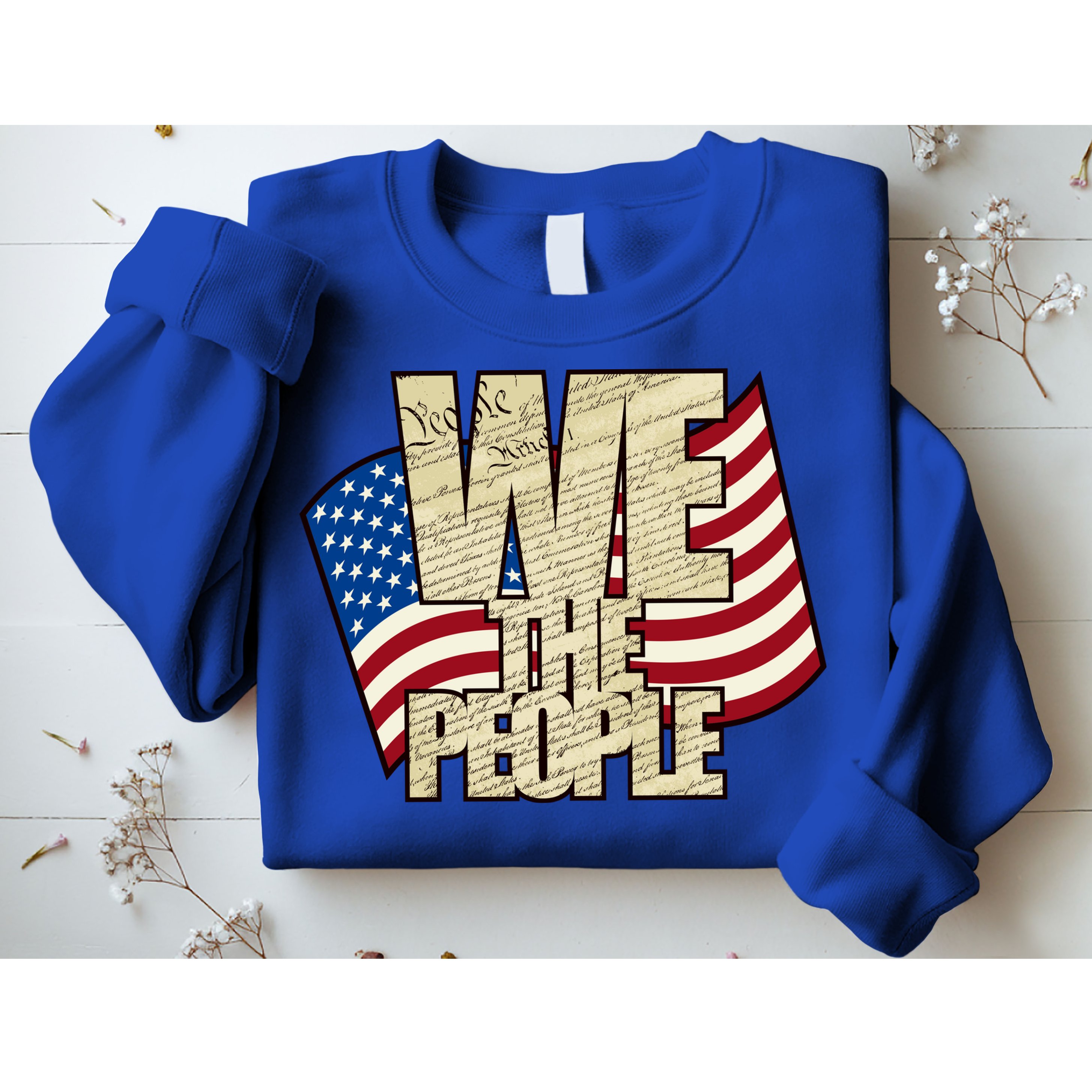 USA Flag: We The People Sweatshirt