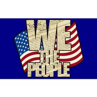 USA Flag: We The People Bumper Sticker