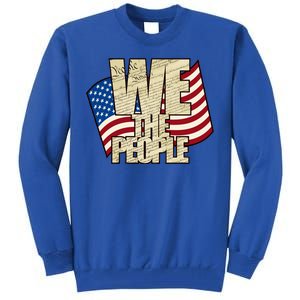 USA Flag: We The People Tall Sweatshirt