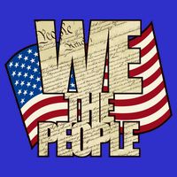USA Flag: We The People Womens Tank Top