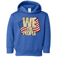 USA Flag: We The People Toddler Hoodie