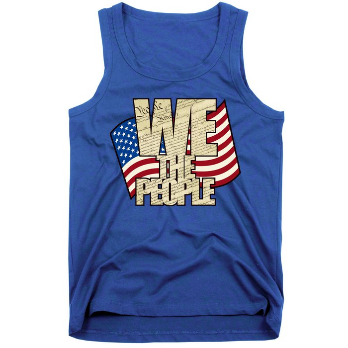 USA Flag: We The People Tank Top