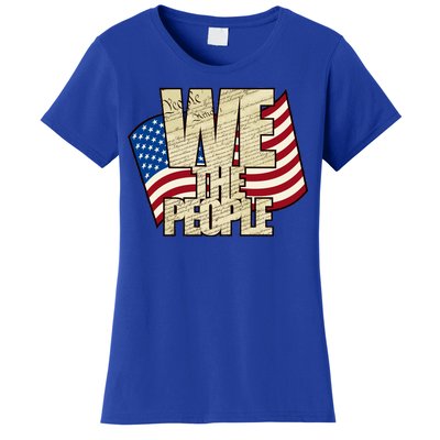 USA Flag: We The People Women's T-Shirt