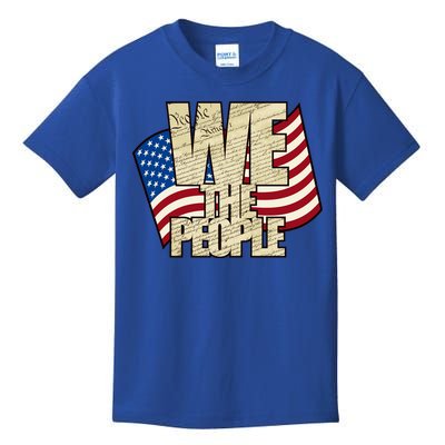 USA Flag: We The People Kids T-Shirt