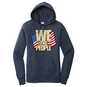 USA Flag: We The People Women's Pullover Hoodie