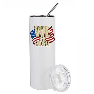 USA Flag: We The People Stainless Steel Tumbler