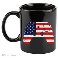 USA Gaming Controller  11oz C Handle Ceramic Mug
